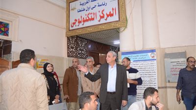 محافظ الغربية يتفقد تطوير السيد البدوي ويُراجع كفاءة المراكز التكنولوجية بطنطا