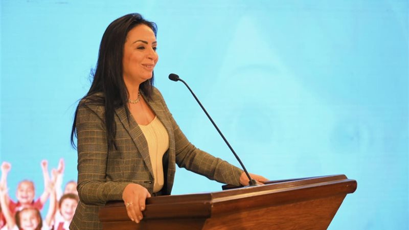 الدكتورة مايا مرسي، وزيرة التضامن الاجتماعي 