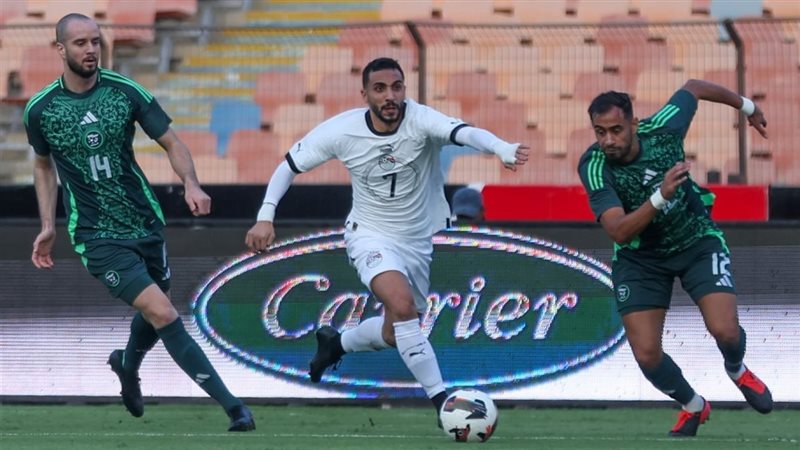 مباراة منتخب مصر الثاني والجزائر
