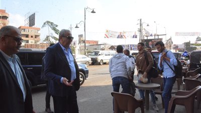 لإزالة الإشغالات.. حملة ميدانية موسعة لمحافظ الغربية بكورنيش طنطا