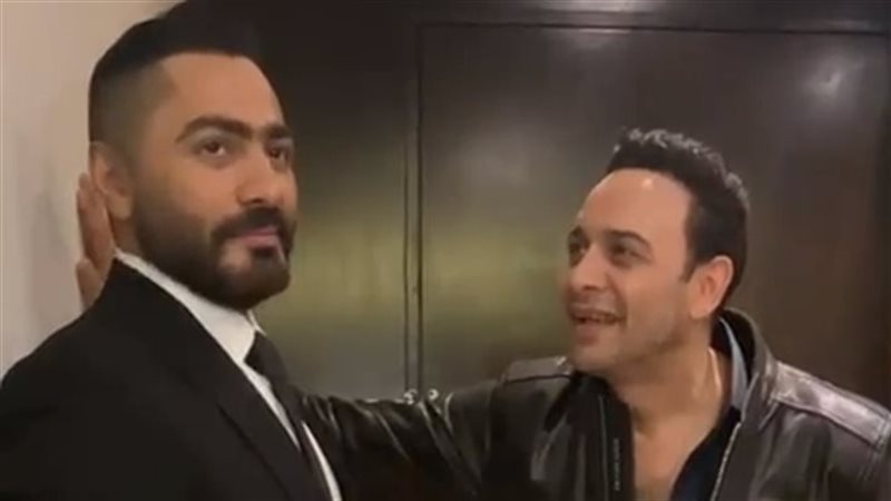 تامر حسني ومصطفى قمر