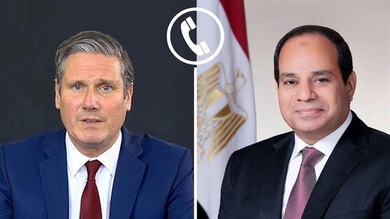 الرئيس السيسي ورئيس وزراء بريطانيا