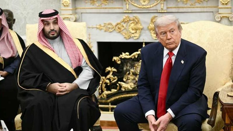 ترامب وولي العهد السعودي 