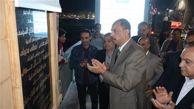واجهة حضارية.. محافظ سوهاج يفتتح أعمال كوبري توسعة كورنيش النيل الغربي