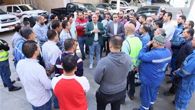 رئيس مياه الغربية يتفقد مواقع طنطا الحيوية لمتابعة التشغيل وتحسين الخدمات