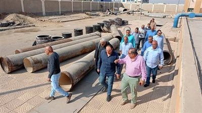طفرة كبرى في مرافق الشروق.. جهاز المدينة يبدأ خطة شاملة لرفع كفاءة محطات المياه
