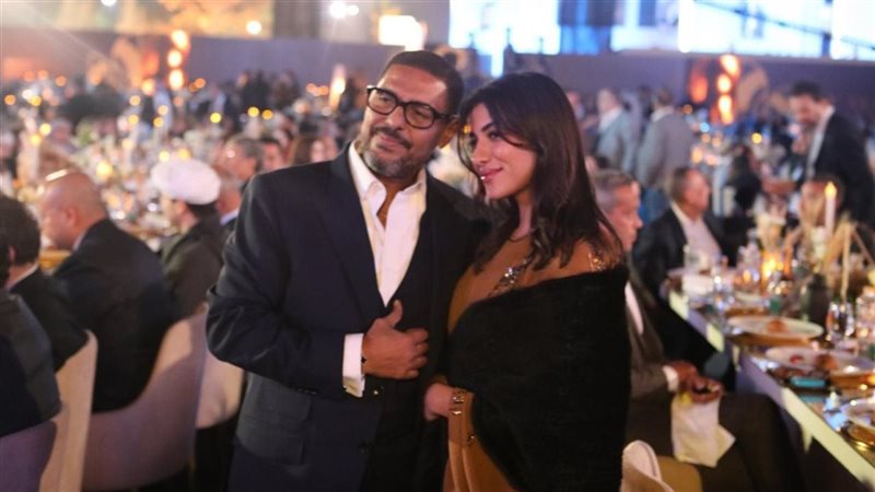 المايسترو هاني فرحات وزوجته الفنانة دنيا جمعة