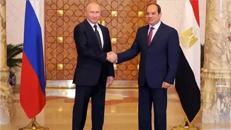 الرئيسين المصري والروسي