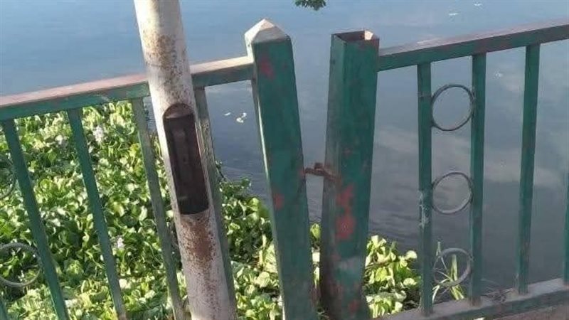 صورة من موقع الحادث 
