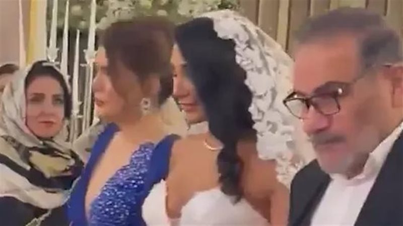 زفاف ابنة علي شمخاني
