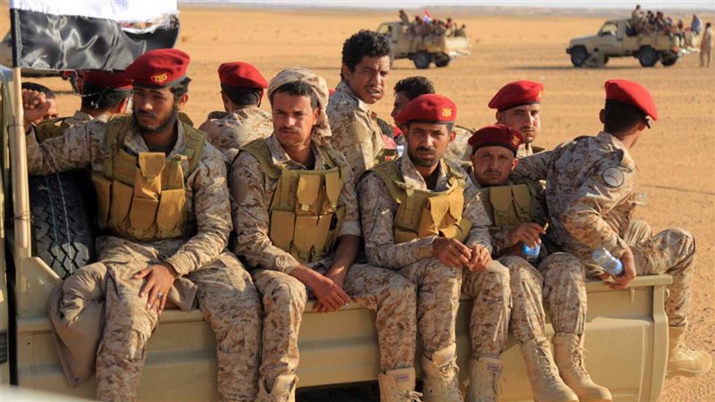 جنود من الجيش اليمني 