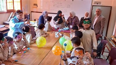 إقامة احتفالية عيد الطفولة لأطفال الدمج في مدرسة محي الدين أبو العز بالفيوم