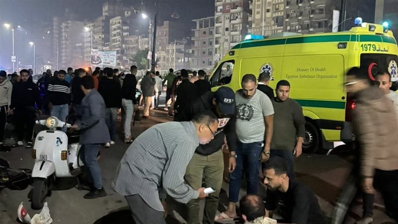 صورة من موقع الحادث 