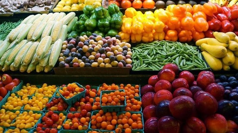 الخضراوات والفاكهة 