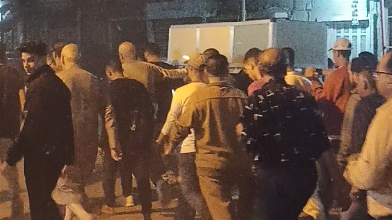 صورة من الجنازة