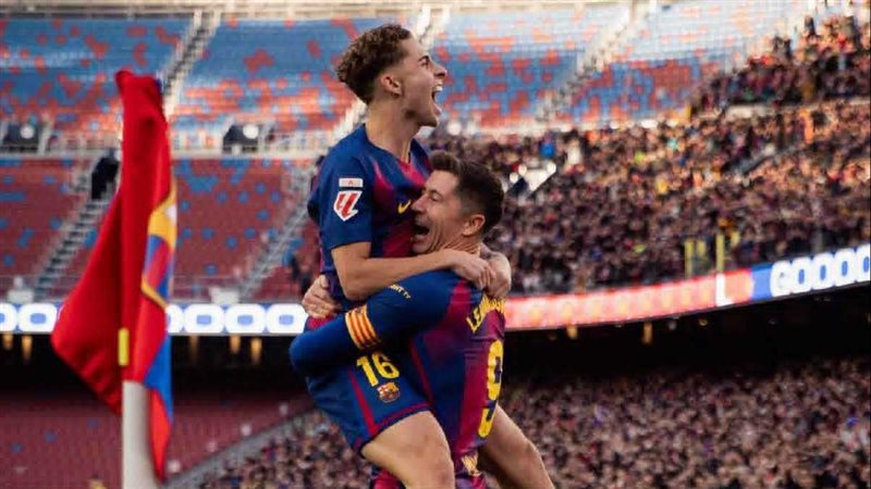 ملخص وأهداف مباراة برشلونة وأتلتيك بلباو في الدوري الإسباني
