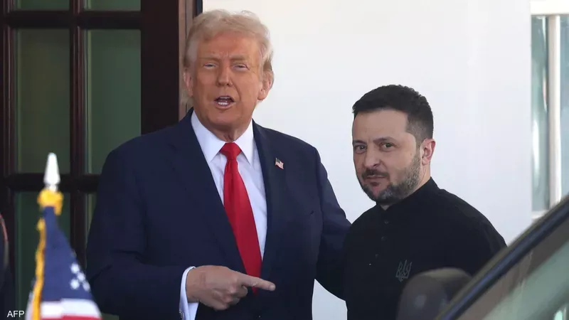 ترامب وزيلينسكي 