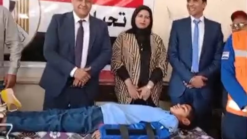 جانب من الاسعافا الاولية