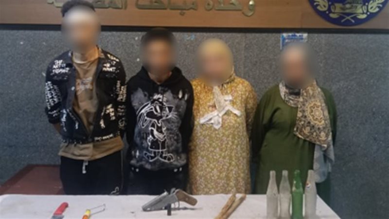 ضبط طرفي المشاجرة 