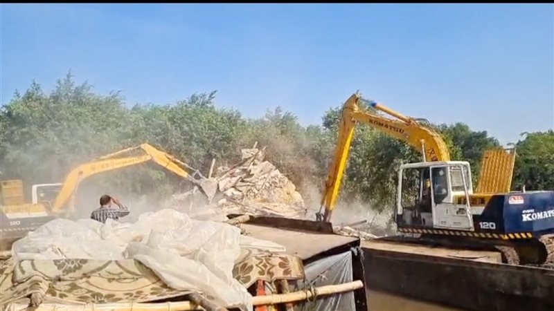 التعدي على نهر النيل