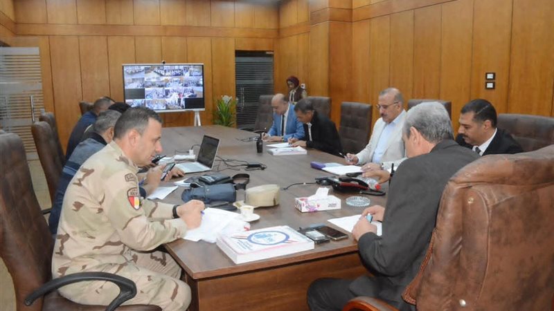 جانب من متابعة إنتخابات النواب بالغربية 