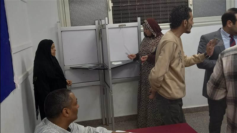 إقبال الناخبين في المطرية