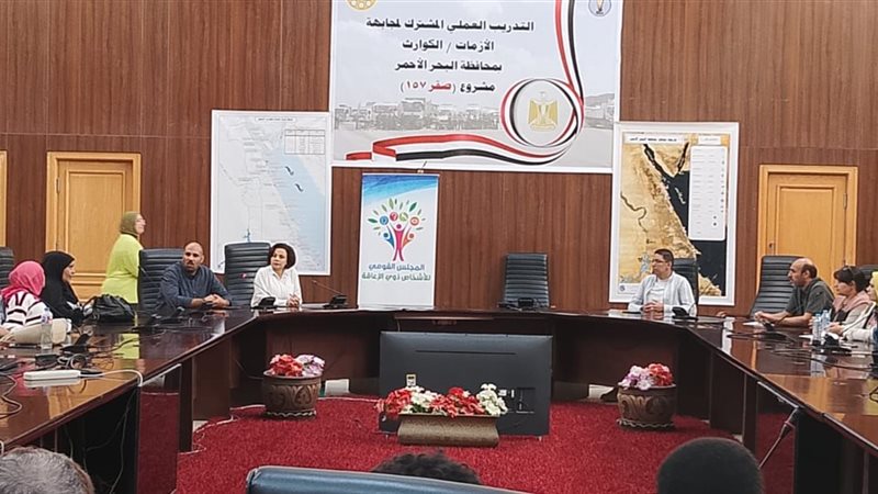 جانب من ورشة المجلس لذوي الاعاقة 