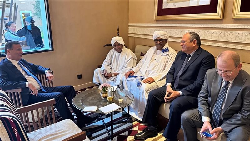 جانب من لقاء وزارتي الزراعية المصري والسوداني 