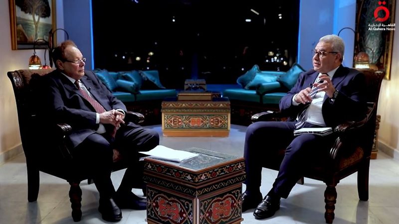 رئيس اليمن الأسبق مع الاعلامي سمير علي 