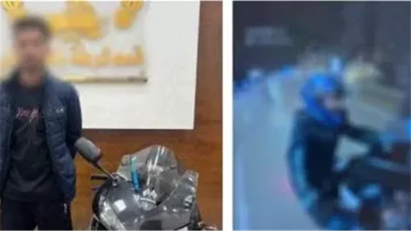 المتهم عقب القبض عليه