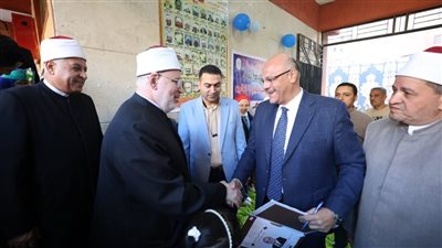 وكيل الأزهر ومحافظ القليوبية يتفقدان معهد طوخ الابتدائي.. ما القصة؟ 