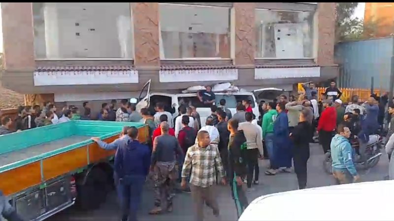 صورة من موقع الحادث 