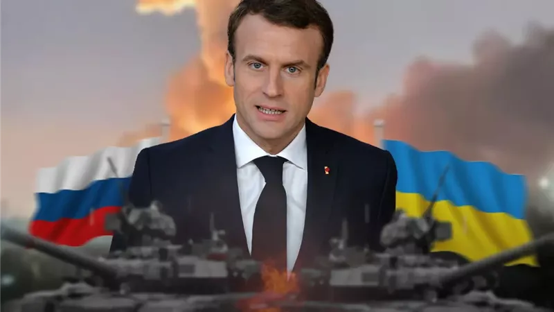 فرنسا في الصراع الروسي الأوكراني 