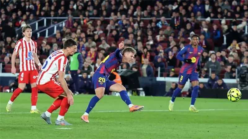 ملخص وأهداف مباراة برشلونة ضد أتلتيكو مدريد في الدوري الإسبا