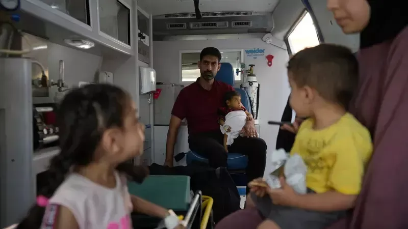 من عمليات إجلاء طبي سابقة في غزة