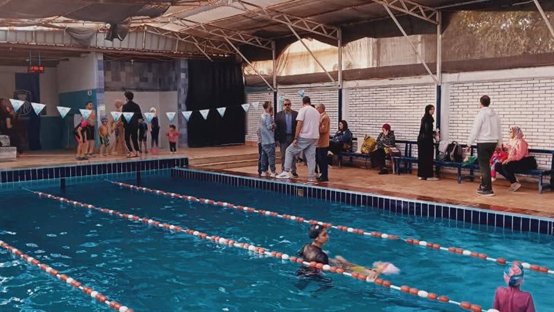 وكيل شباب دمياط يكلف لجنة بمراقبة حمامات السباحة