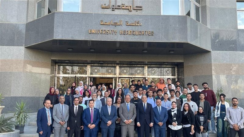 طارق سعده بجامعة حلوان