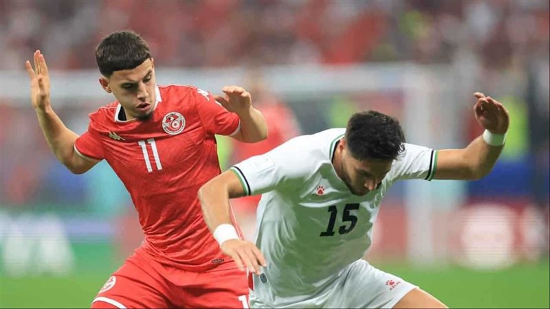 منتخب فلسطين ضد تونس