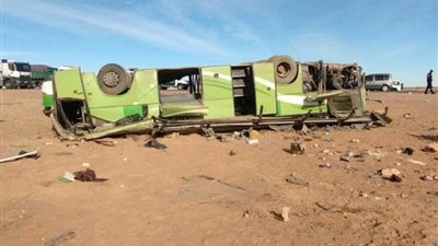 مأساة على طريق الجنوب.. مصرع 14 شخصًا وإصابة 34 في انقلاب حافلة بالجزائر