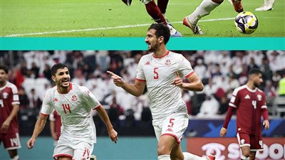 شاهد هدف محمد علي بن رمضان مع منتخب تونس فى مرمي قطر بكأس العرب 2025