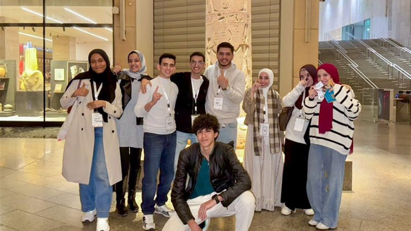 فريقان من كلية الحاسبات والمعلومات جامعة طنطا