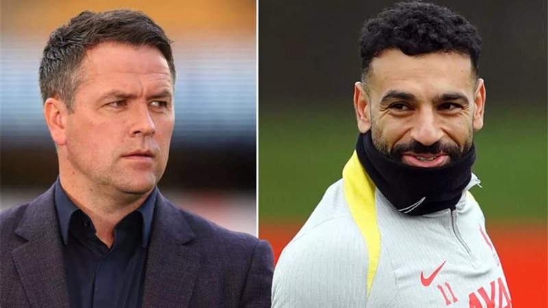 مايكل أوين ومحمد صلاح