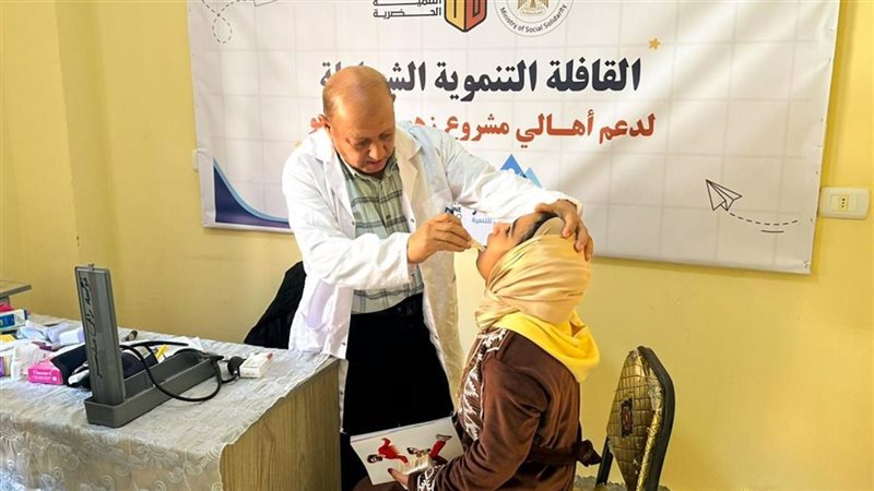 جانب من القافلة 