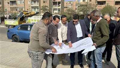 رئيس جهاز مدينة القاهرة الجديدة يتفقد مشروع 