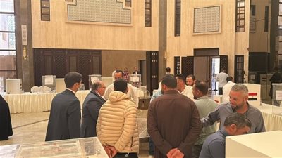  توافد الجالية المصرية بالسعودية للتصويت في انتخابات مجلس النواب