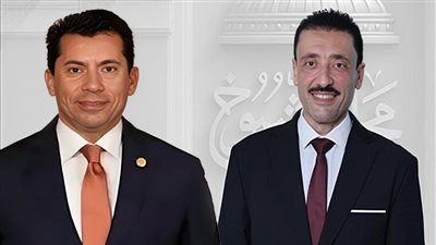 النائب محمد رزق يهنئ وزير الرياضة بفوزه برئاسة لجنة التربية البدنية والرياضة باليونسكو