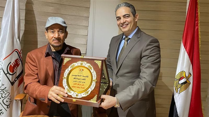 الدكتور طارق سعده مع الدكتور زهير العباد