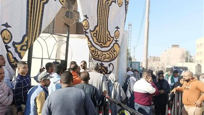 إقبال بلجنة بمركز شباب الساحة بالفيوم للتصويت في انتخابات مجلس النواب