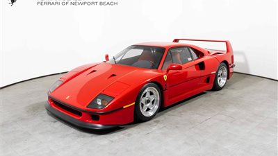 فيراري F40 الأسطورة التي لا تنتهي في عالم السيارات الخارقة