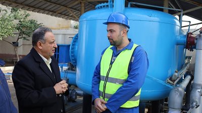 رئيس مياه الغربية يتفقد محطات كفر الزيات ويوجه برفع كفاءتها بالتنفيذ الذاتي